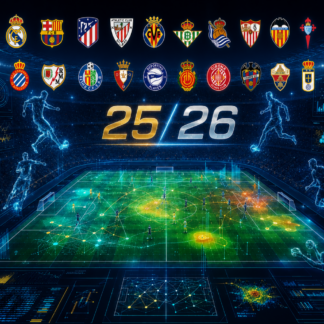 Informe de las Acciones a Balón Parado (ABP) de los equipos de La Liga España Primera División 25/26. Toni Matas Barcelo